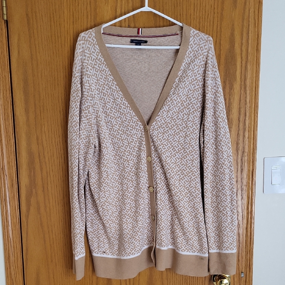 Tommy Hilfiger Tan Women's Cardigan